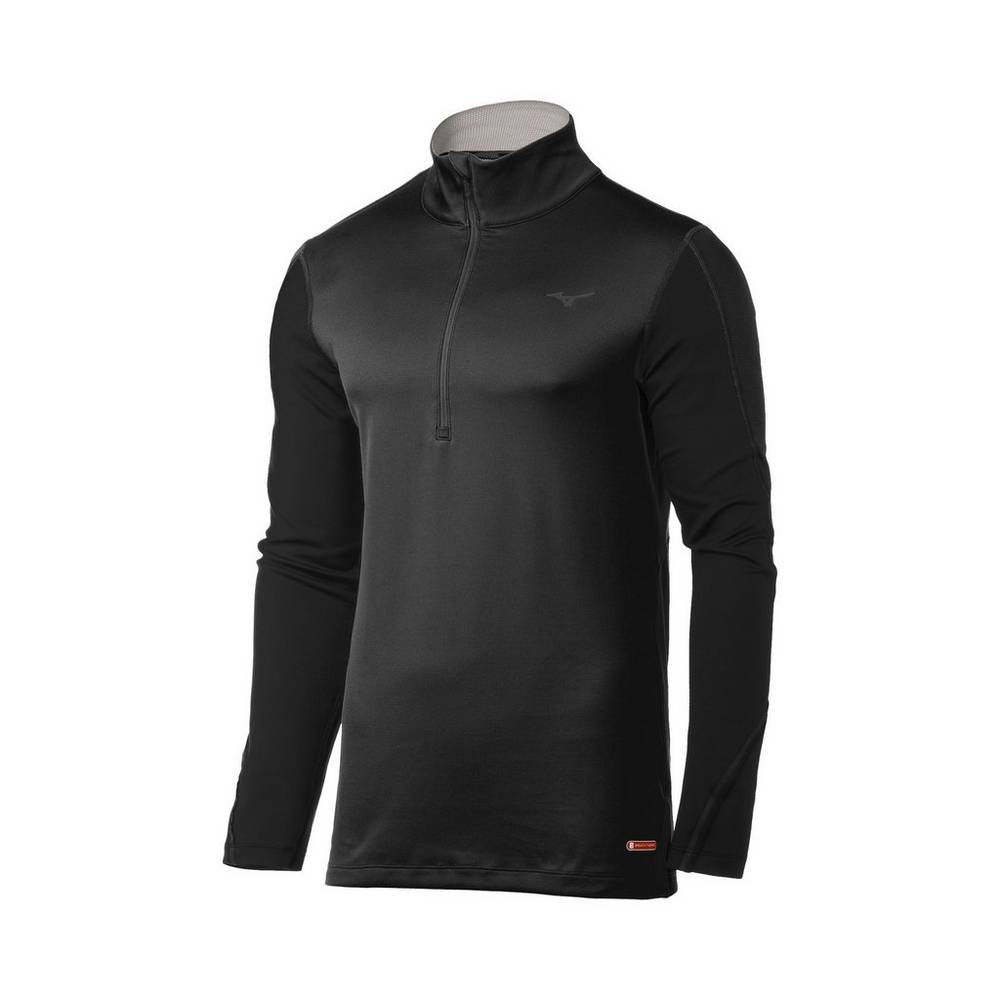 Base Layer Mizuno Breath Thermo® Half Zip Hombre Negras Comprar XYQM-14350